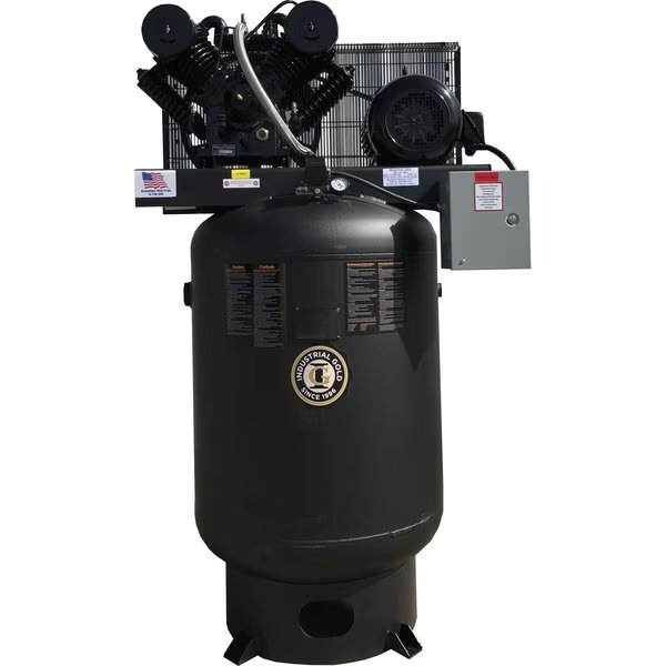 10Hp, 460-480V, 3 Phase, 60Hz, 120Gal., Vertical Tank, Ci1023E120V-480, Industrial Gold, Mfr#: CI1023E120V-480